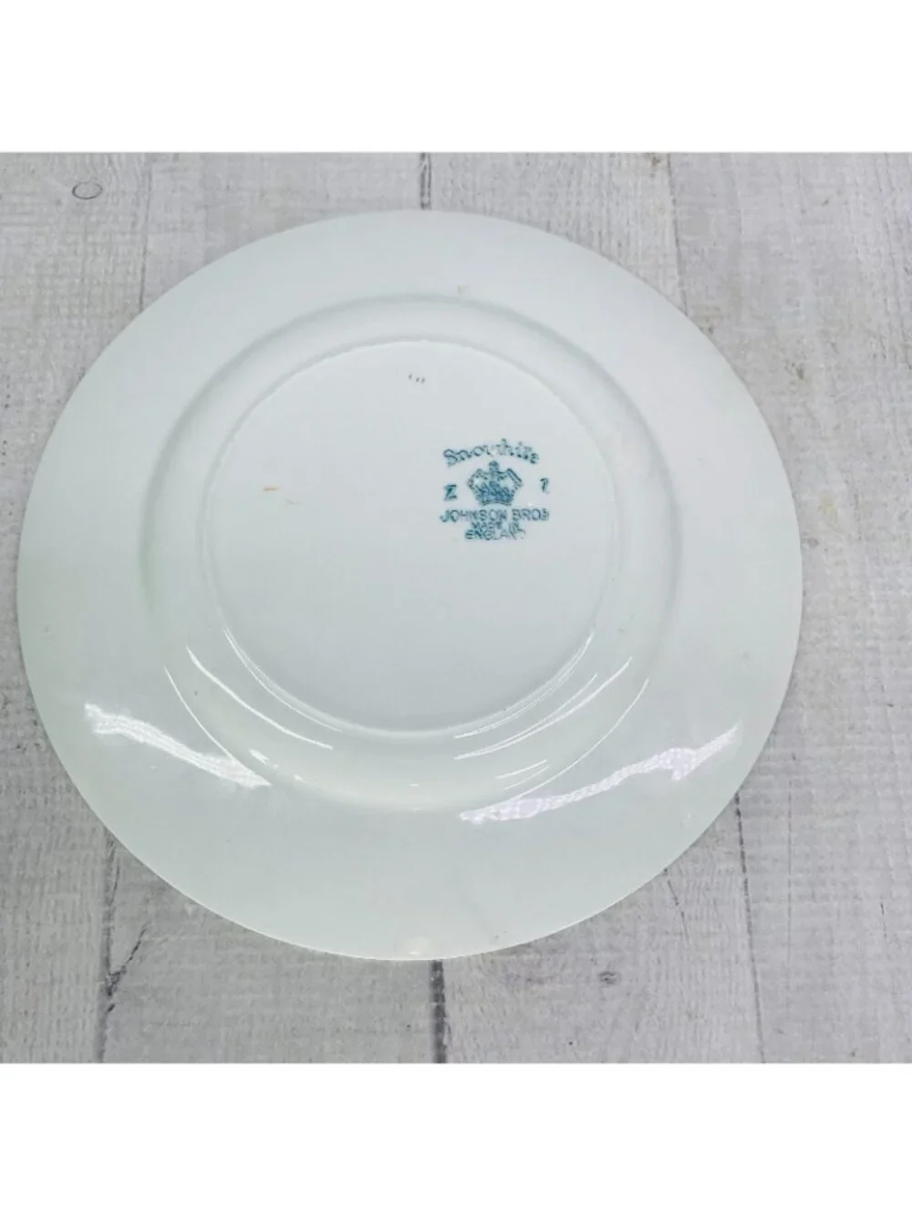 Johnson Brothers LYNTON OLDER SNOWHITE Floral England Lunch Salad Plates Set 5